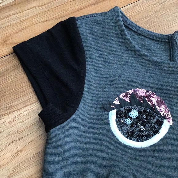 H and M dress with monster print. - Picture 4 of 8